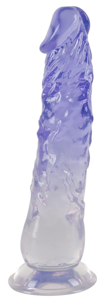 Dildo z przyssawk¹ 22,5 cm Crystal Clear — zdjęcie 2