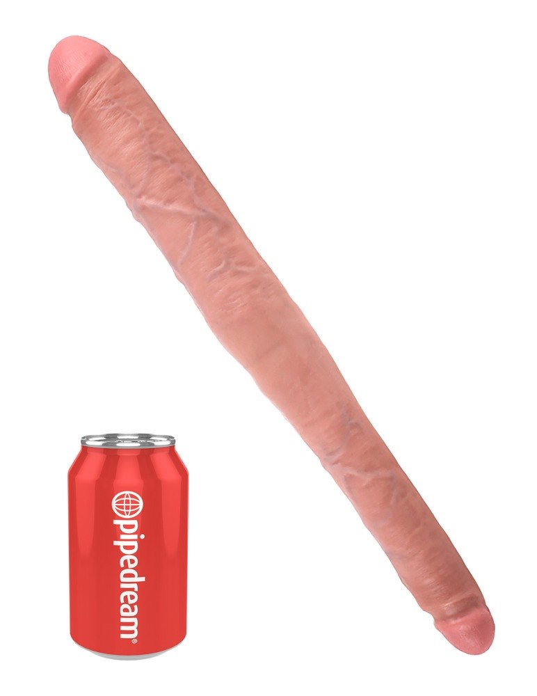 Dildo dwustronne 40,6cm King Cock — zdjęcie 2