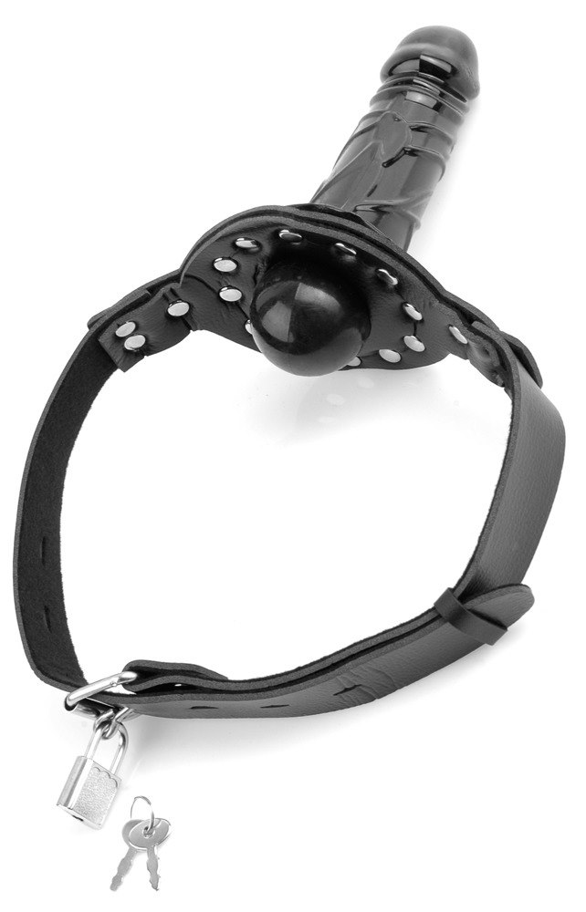 Fetish Fantasy Series Deluxe Knebel z dildo — zdjęcie 3