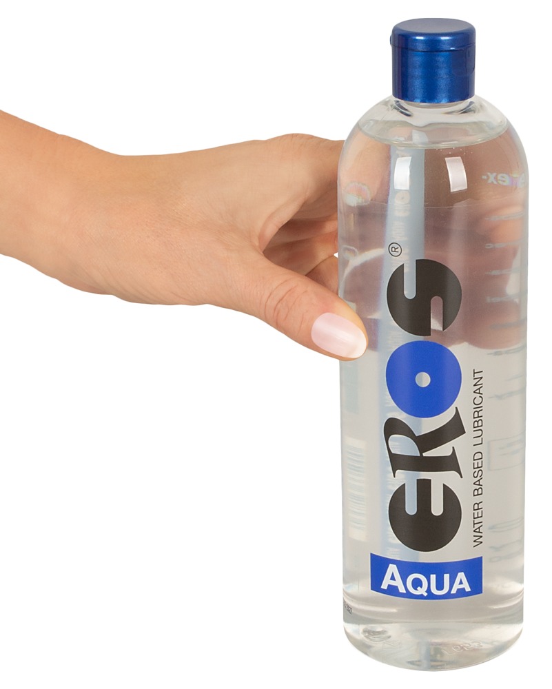 Lubrykant na bazie wody 500ml Eros Aqua — zdjęcie 4
