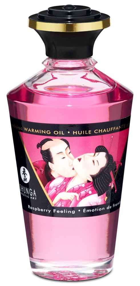 Olejek do masa¿u Intimate Kisses Malinowy 100ml Shunga — zdjęcie 2