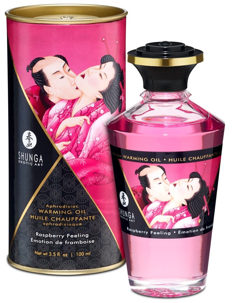 Olejek do masa¿u Intimate Kisses Malinowy 100ml Shunga