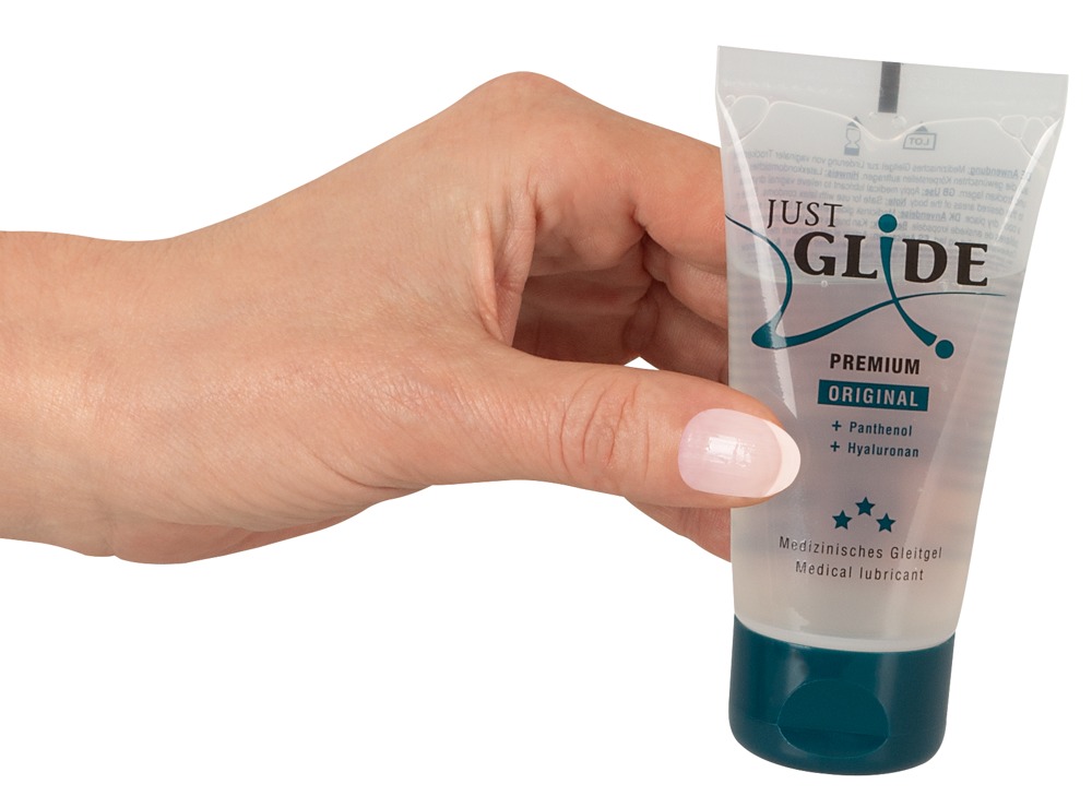 Lubrykant na bazie wody Premium 50 ml Just Glide — zdjęcie 3
