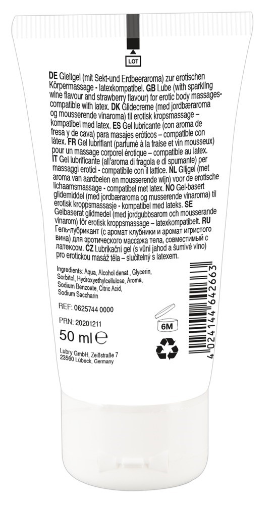 Lick it! - ¯el do masa¿u Musuj¹ce wino i truskawka 50ml Lick-it — zdjęcie 2