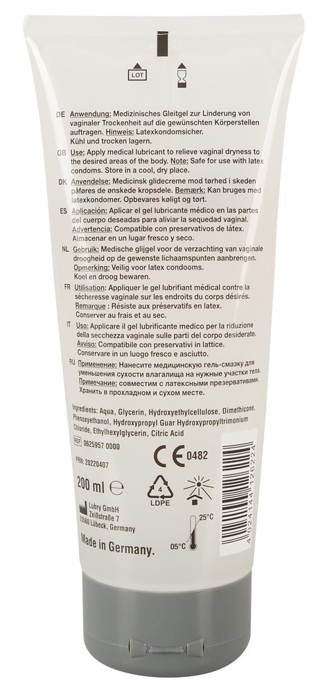 Lubrykant na bazie wody z silikonem Performance 200ml Just Glide — zdjęcie 2