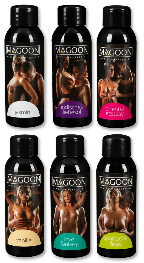 Zestaw olejków do masa¿u 6 x50ml Magoon