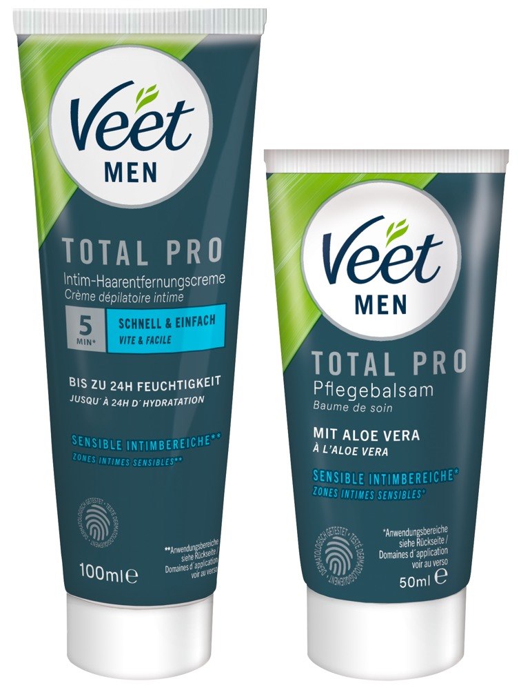 Veet Men zestaw do depilacji intymnej - krem do depilacji okolic intymnych — zdjęcie 2