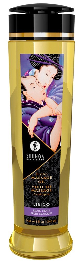 Olejek do masa¿u Libido Exotic Fruits 240ml Shunga — zdjęcie 2