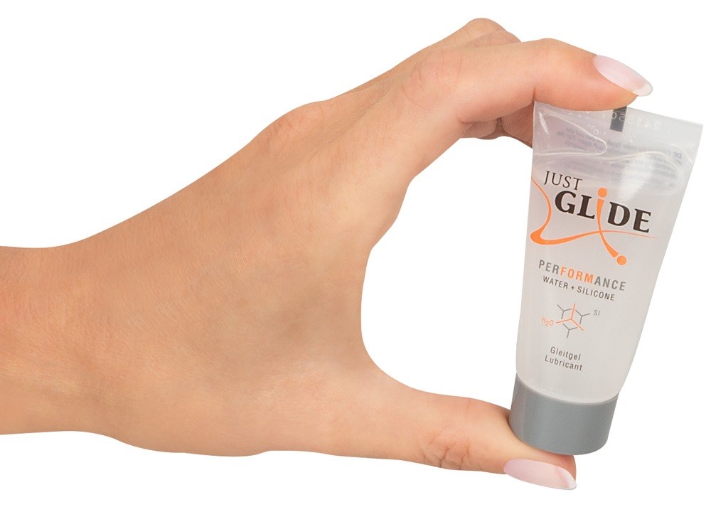 Lubrykant na bazie wody z silikonem Performance 20ml Just Glide — zdjęcie 2