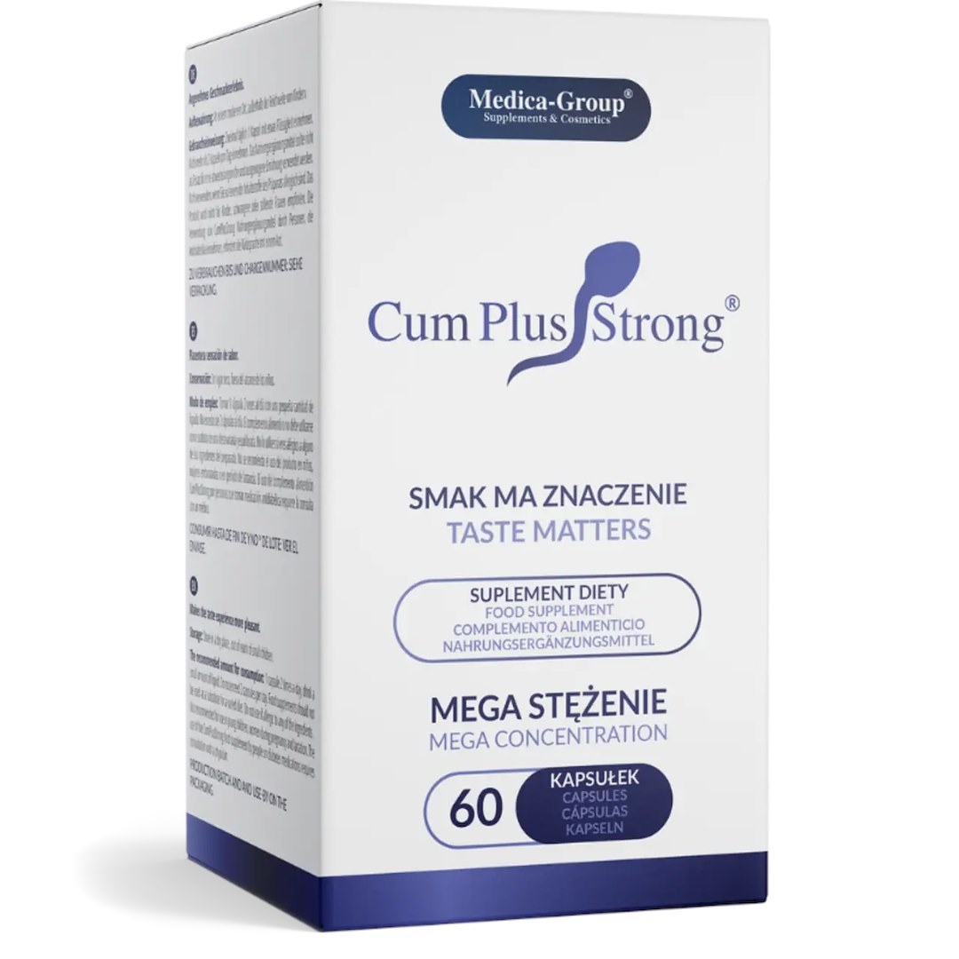 Medica - Dobra Sperma Cum Plus Strong kapsu³ki 60szt. — zdjęcie 3