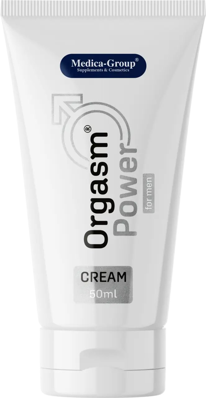 Medica - Krem intymny na mocn¹ i d³ug¹ erekcjê Orgasm Power for Men 50ml — zdjęcie 3