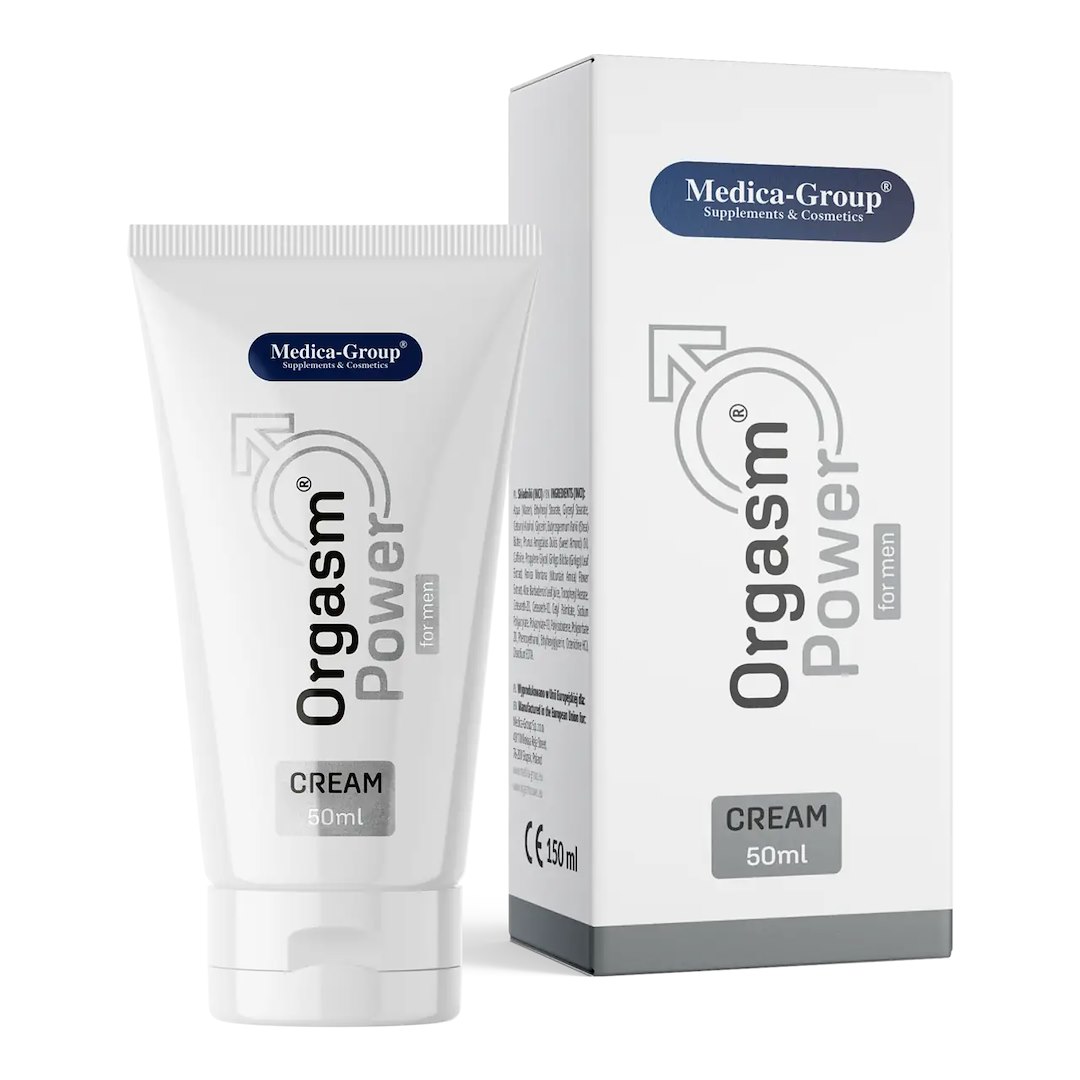 Medica - Krem intymny na mocn¹ i d³ug¹ erekcjê Orgasm Power for Men 50ml