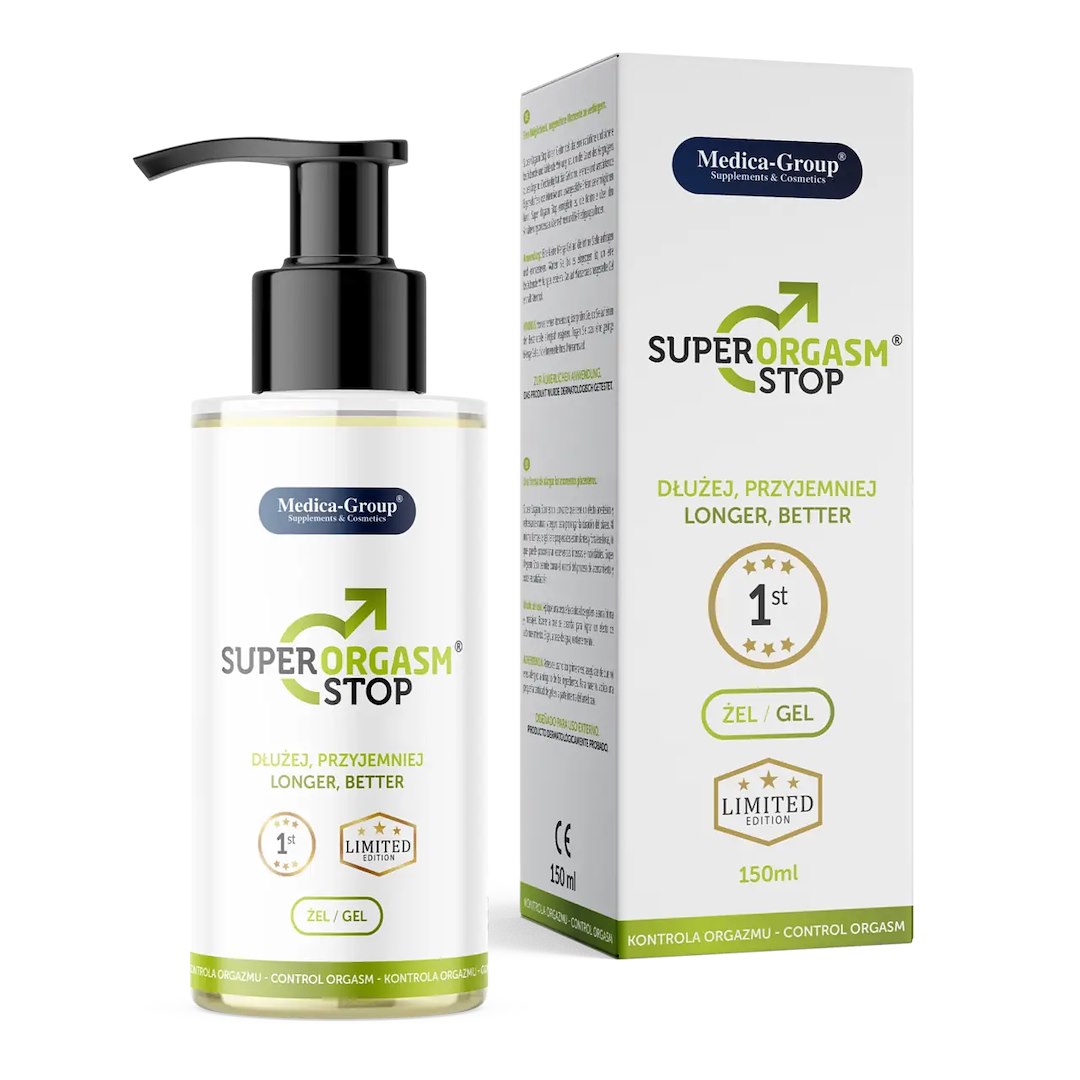Medica - ¯el na opónienie wytrysku Super Orgasm Stop 150ml