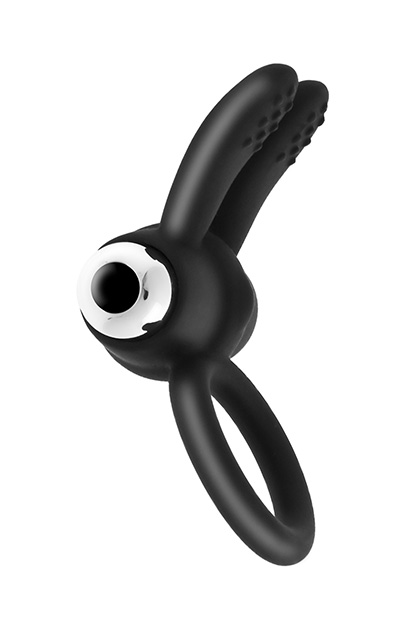 S Pleasures - Duo Flap Ring Black — zdjęcie 2