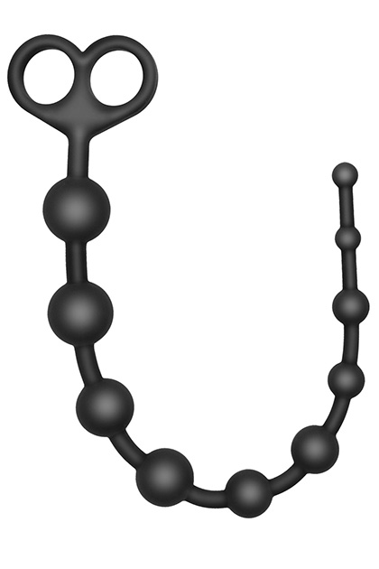 S Pleasures - Flexer Anal Beads Black — zdjęcie 2