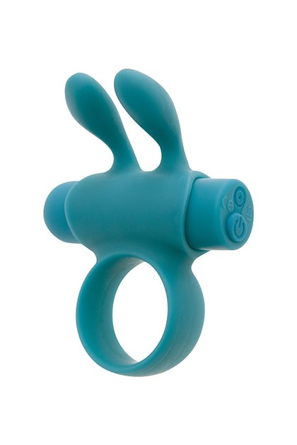 S Pleasures Premium Line - Rabbit Ring Rechargeable Turquoise — zdjęcie 2