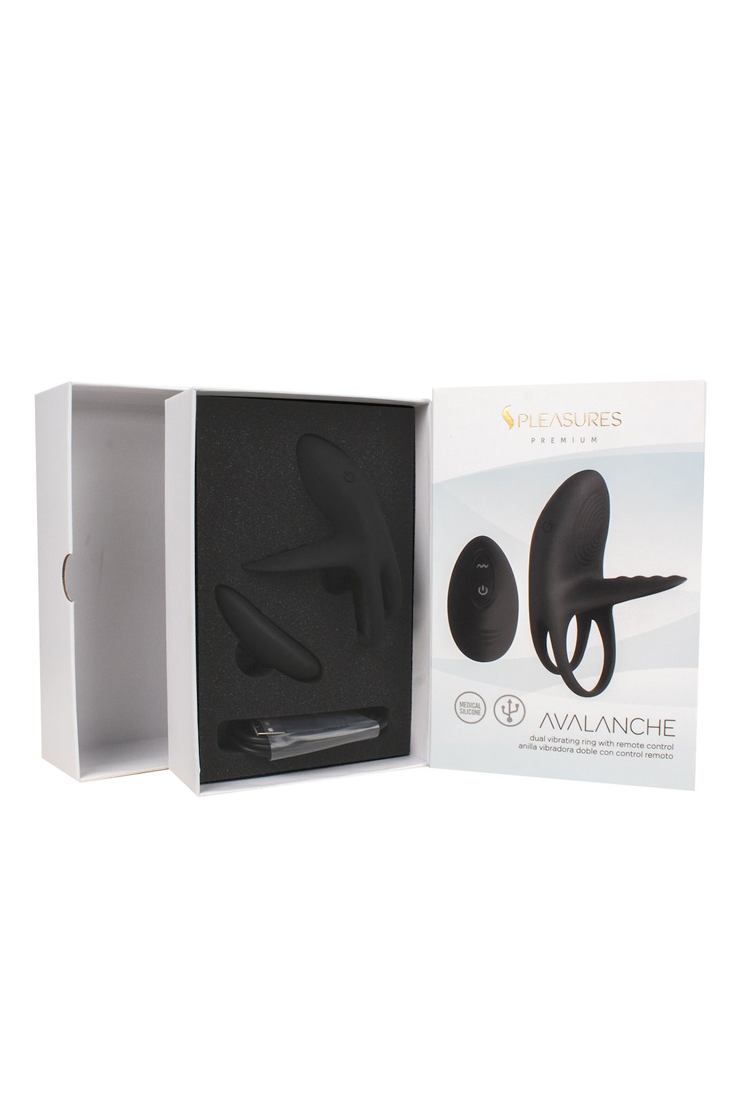 S Pleasures Premium Line - Avalanche Black