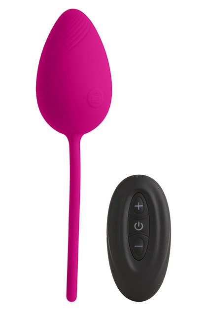 S Pleasures Velvet - EGG VIBRATOR ODETTE - Cerise — zdjęcie 2