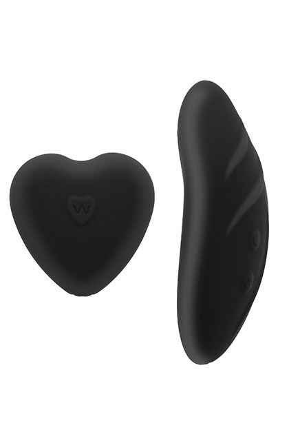 S Pleasures Premium Line - S Pleasures Premium Panty Vibe Sweetheart External Massager Black — zdjęcie 3