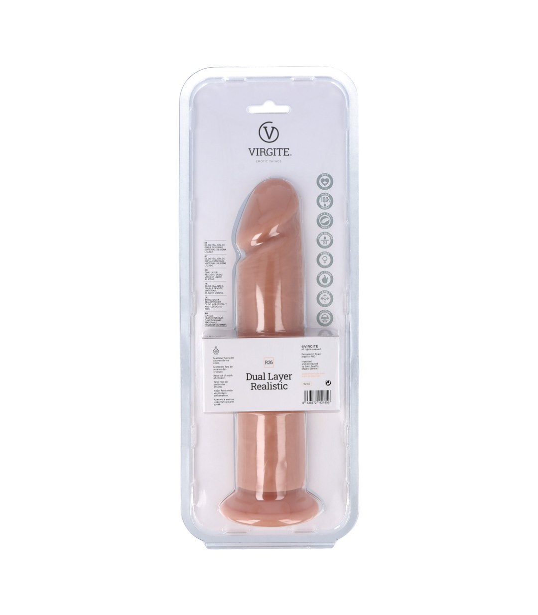 VIRGITE - REALISTICS - DUAL LAYER REALISTIC 26CM R26 — zdjęcie 2