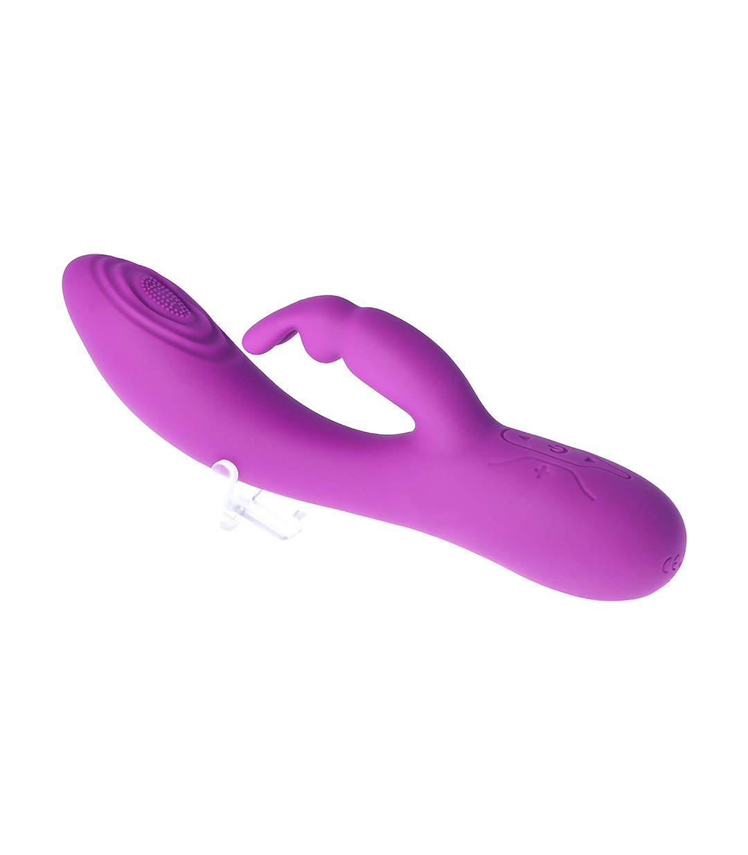 VIRGITE - VIBES - V9 RECHARGEABLE TAPPING VIBRATOR PURPLE — zdjęcie 2