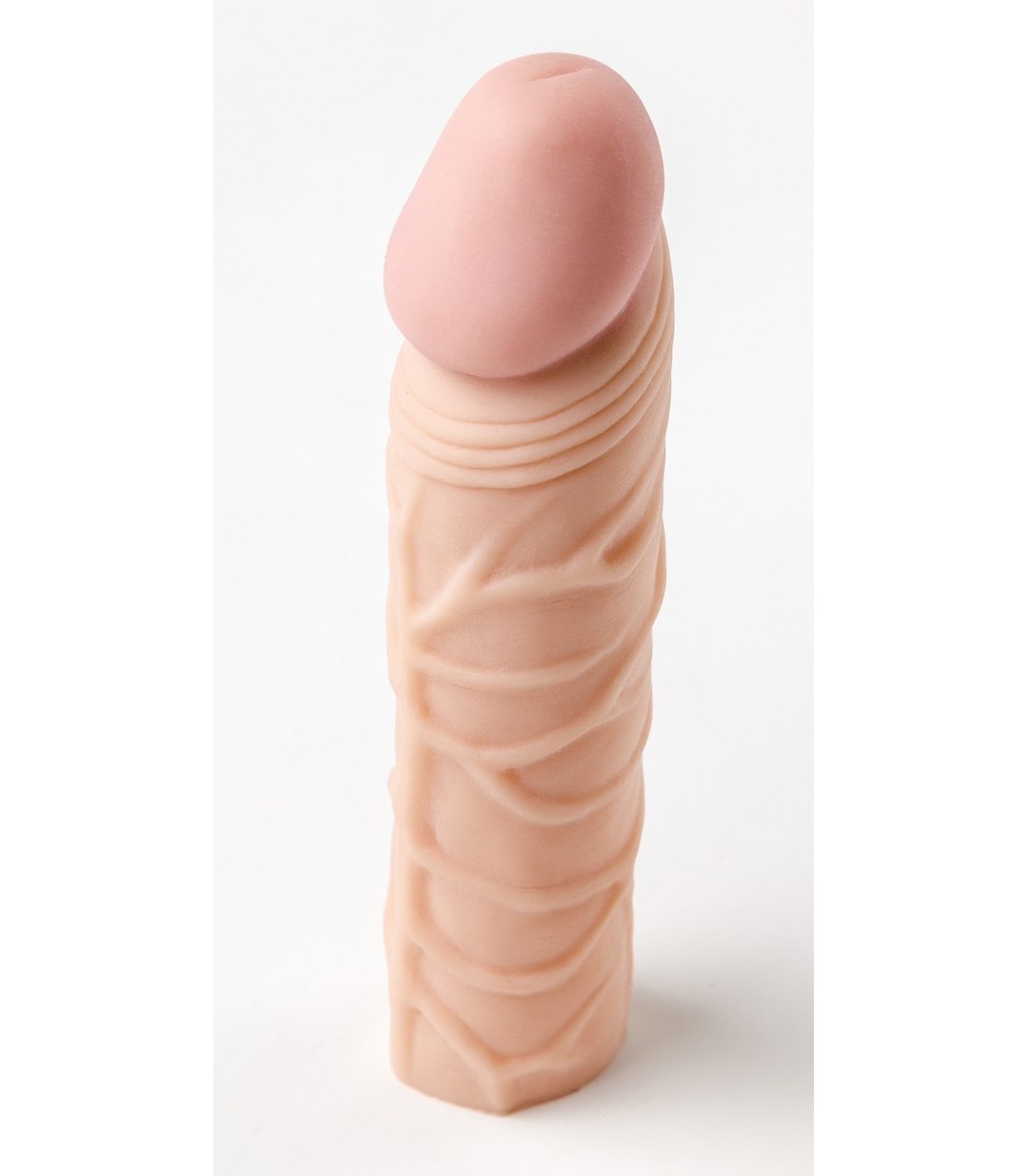 VIRGITE - SLEEVES - REALISTIC PENIS SHEATH S1 FLESH 16'5 CM — zdjęcie 3