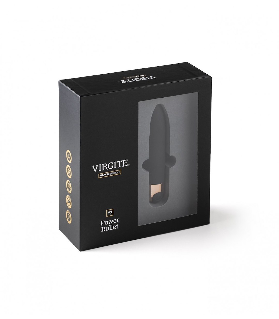 VIRGITE - BLACK EDITION - VIBRATING BULLET V3 BLACK EDITION