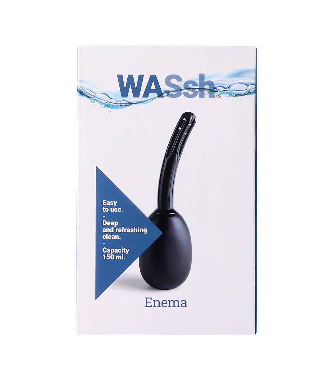 VIRGITE - WASSH - ENEMA ANAL CLEANING ORIFICES BLACK 150 ML — zdjęcie 3