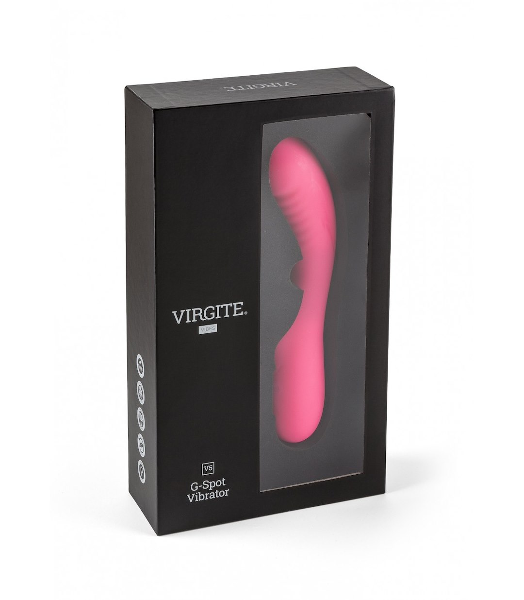 VIRGITE - VIBES - V5 PINK RECHARGEABLE VIBRATOR