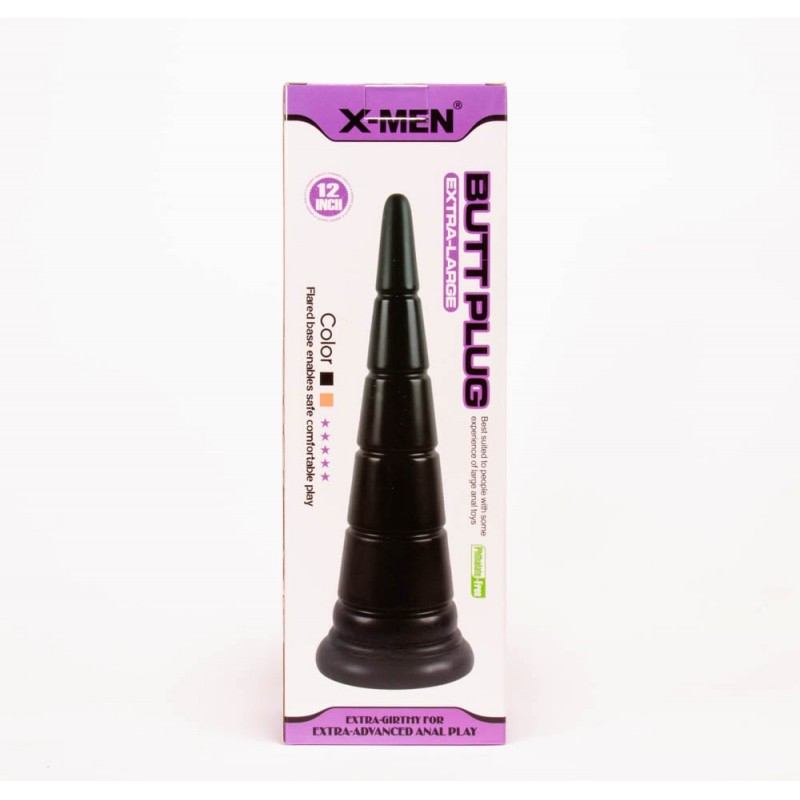 Korek analny z przyssawk¹ Sto¿ek 30,5cm X-Men