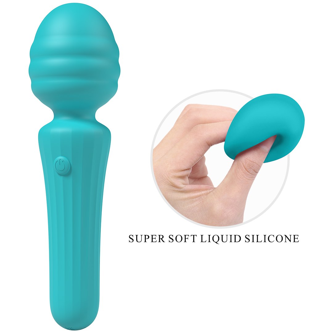 Party Up - Duuna wibrator ró¿dzka super soft zielony — zdjęcie 4