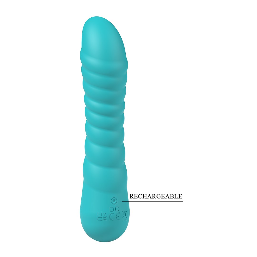 Party Up - Jaylei wibrator klasyczny super soft zielony — zdjęcie 2