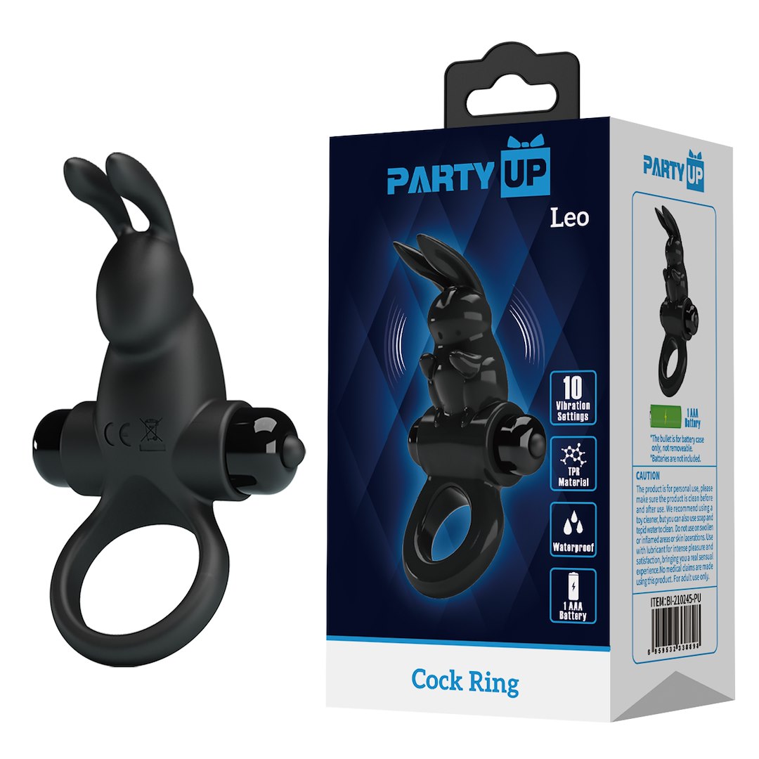 Party Up - Larry Wibruj¹cy piercieñ erekcyjny króliczek
