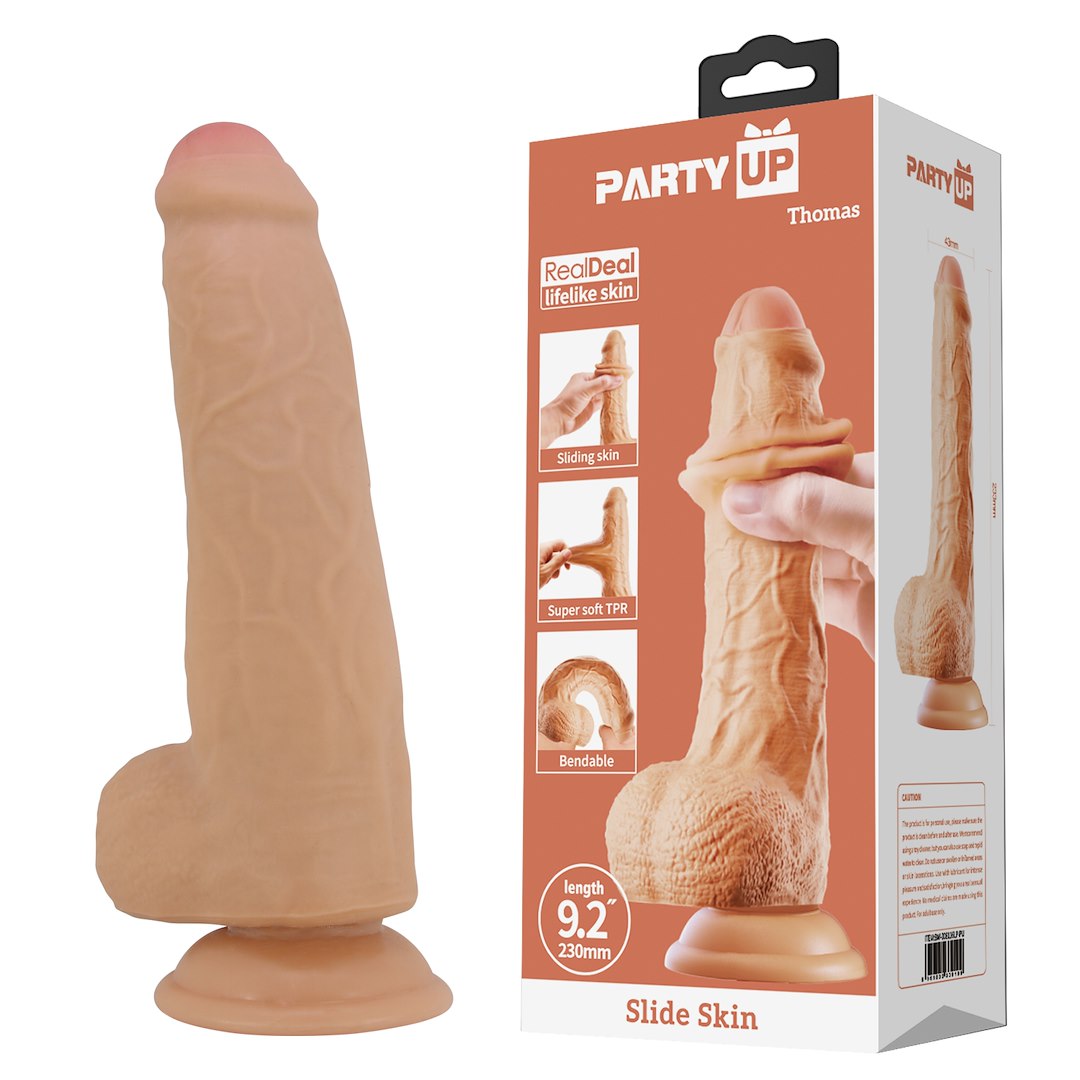 Party Up - Thomas realistyczne dildo z przyssawk¹