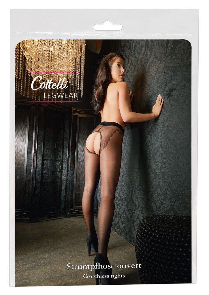Cottelli Legwear - Rajstopy z dziurk¹ rozm. 3