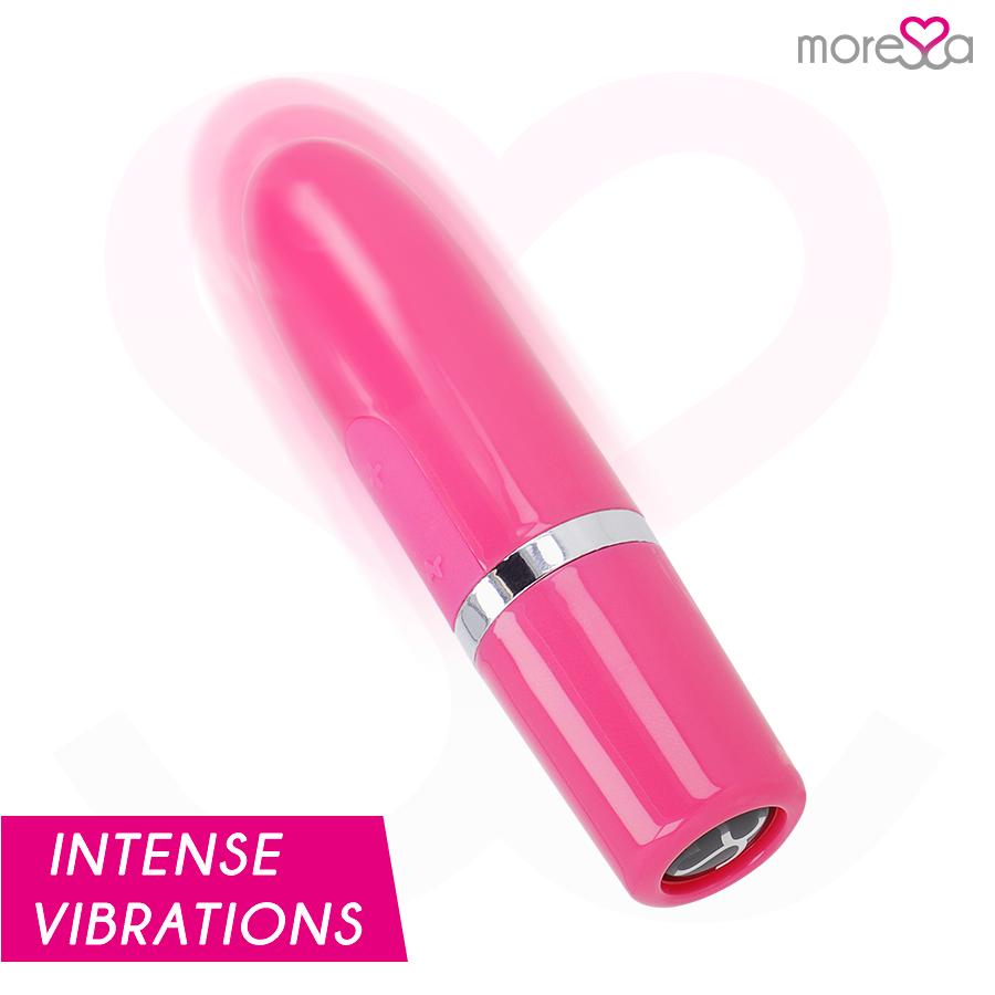 MORESSA - IVY VIBRATOR STIMULATOR TRAVEL PINK — zdjęcie 2