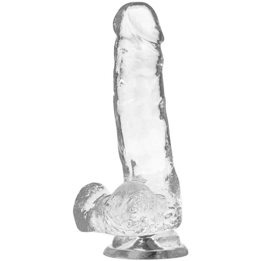 X RAY - CLEAR COCK WITH BALLS 18.5 CM -O- 3.8 CM — zdjęcie 2