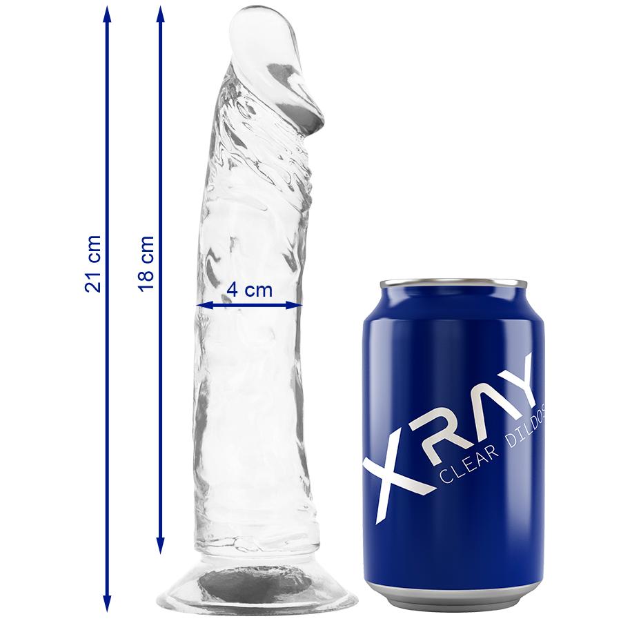 X RAY - CLEAR COCK 21 CM -O- 4 CM — zdjęcie 2