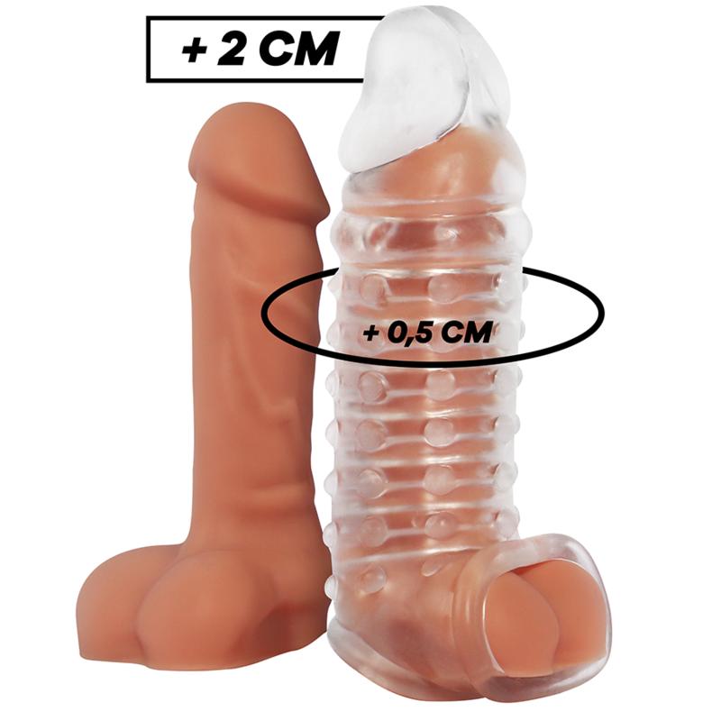 VIRILXL - PENIS EXTENSION AND SHEATH V11 TRANSPARENT — zdjęcie 2