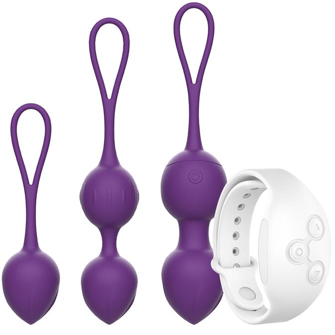 REWOLUTION - REWOBEADS VIBRATING BALLS REMOTE CONTROL WITH WATCHME TECHNOLOGY — zdjęcie 2