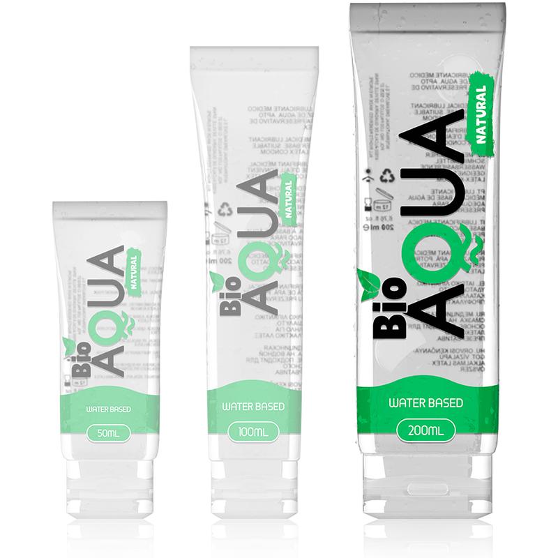 BIOAQUA - LUBRICANT NATURAL INGREDIENTS WATER BASED 200 ML — zdjęcie 2