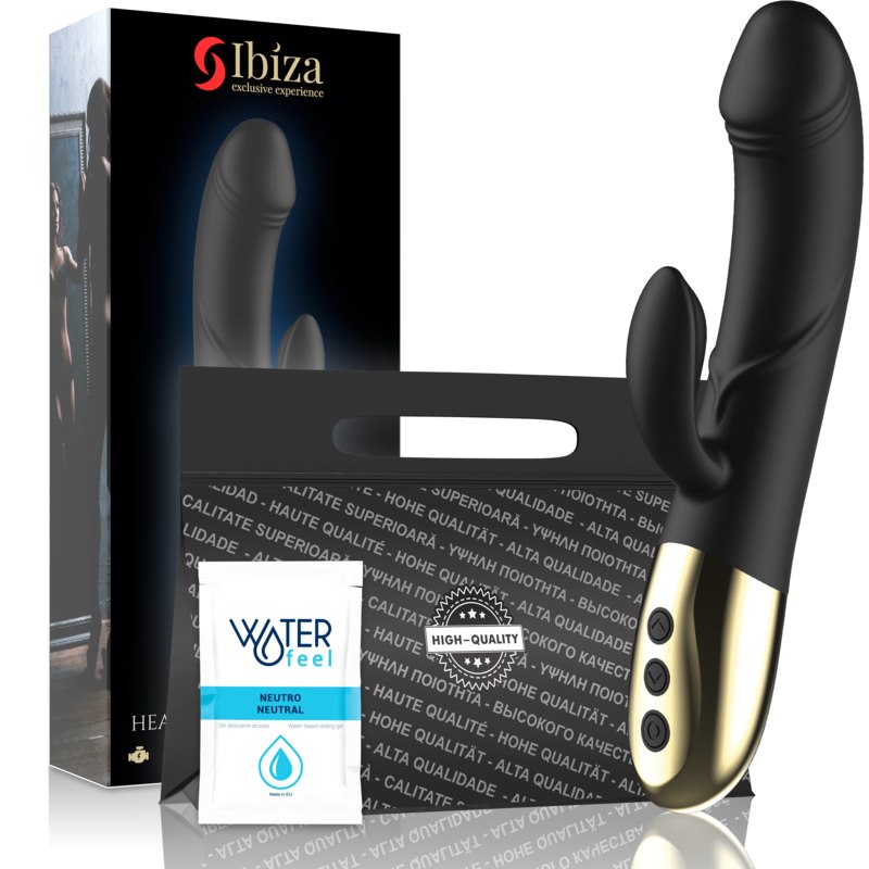 IBIZA - POWERFUL ANATOMICAL VIBRATOR WITH RABBIT — zdjęcie 2