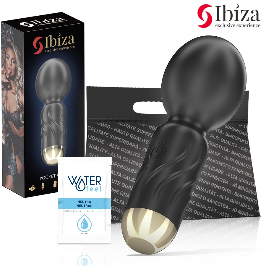 IBIZA - POCKET WAND VIBRATOR — zdjęcie 2