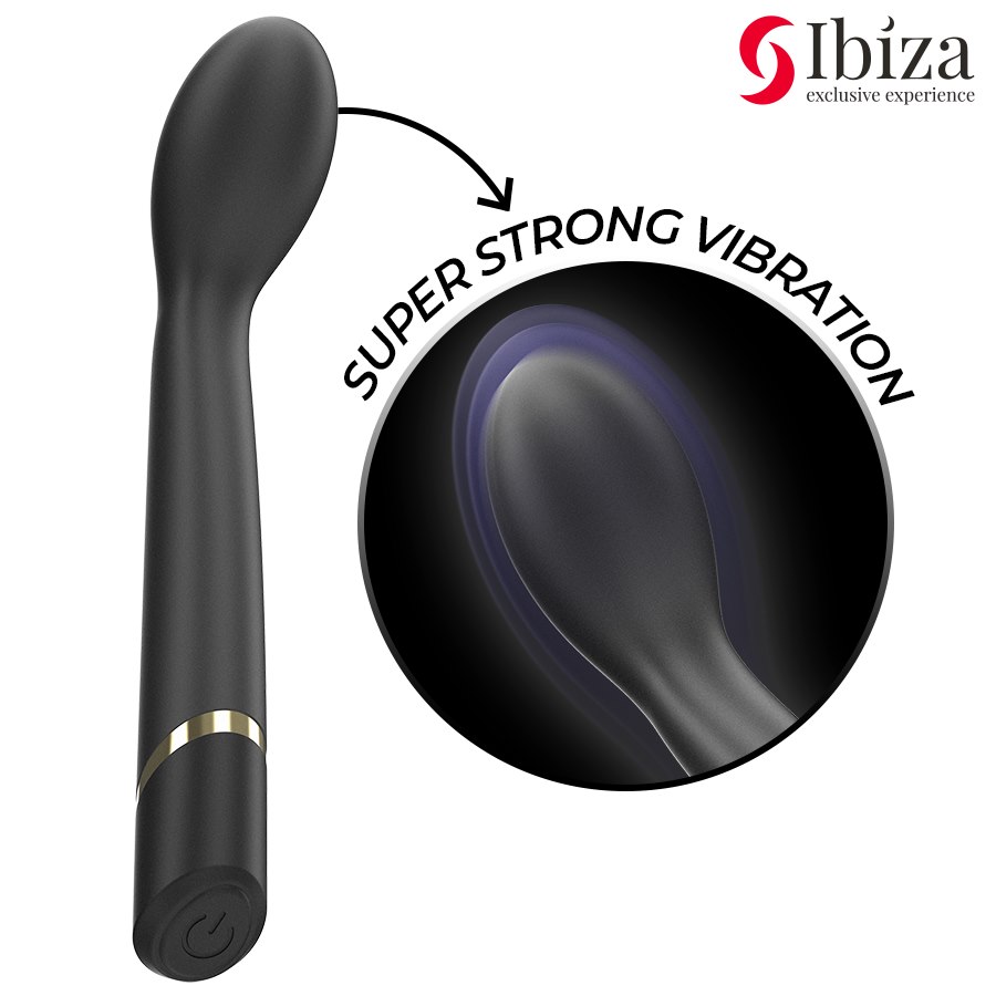 IBIZA - VIBRADOR PUNTO·G 10 VIBRACIONES RECARGABLE IBIZA - G-SPOT VIBRATOR 10 VIBRATIONS RECHARGEABLE — zdjęcie 2