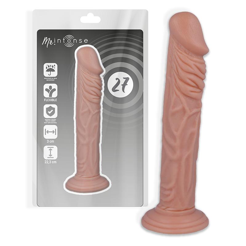 MR. INTENSE DILDOS - MR INTENSE - 27 REALISTIC COCK 22.3 CM -O- 4 CM