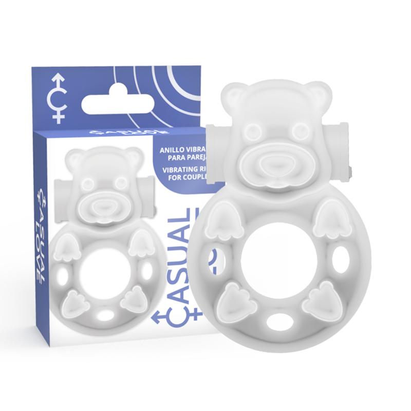 CASUAL LOVE - RING 26 TRANSPARENT — zdjęcie 3