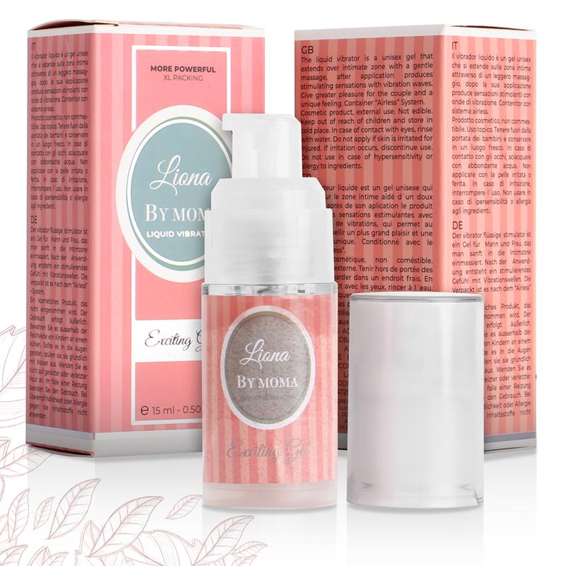 LIONA BY MOMA - LIQUID VIBRATOR EXCITING GEL15 ML — zdjęcie 3