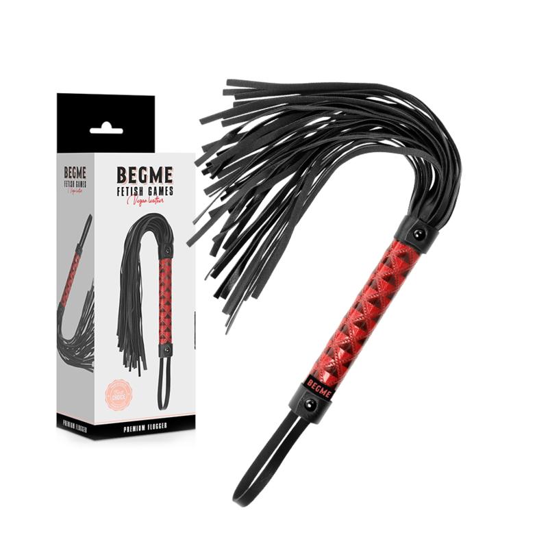 BEGME - RED EDITION VEGAN LEATHER FLOGGER — zdjęcie 3