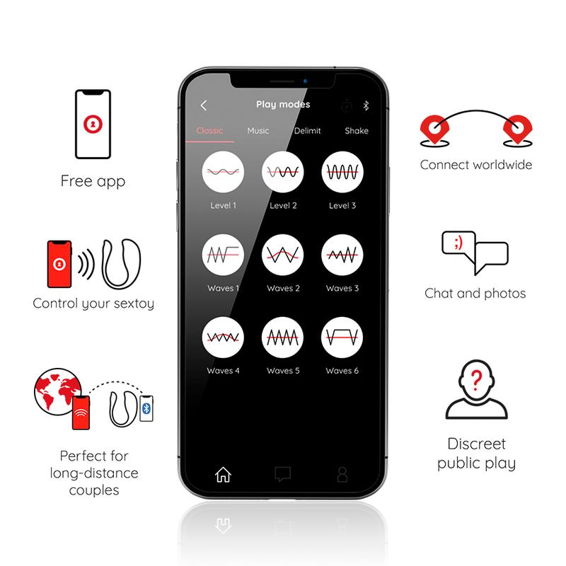 ONINDER - NAIROBI VIBRATING EGG PINK - FREE APP — zdjęcie 3