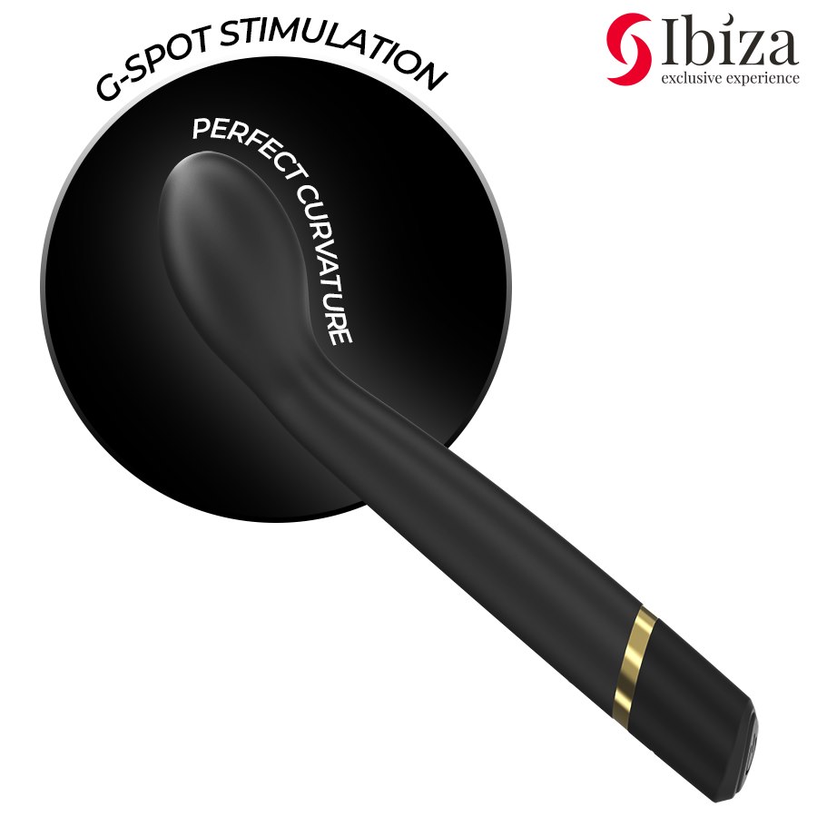 IBIZA - VIBRADOR PUNTO·G 10 VIBRACIONES RECARGABLE IBIZA - G-SPOT VIBRATOR 10 VIBRATIONS RECHARGEABLE — zdjęcie 3